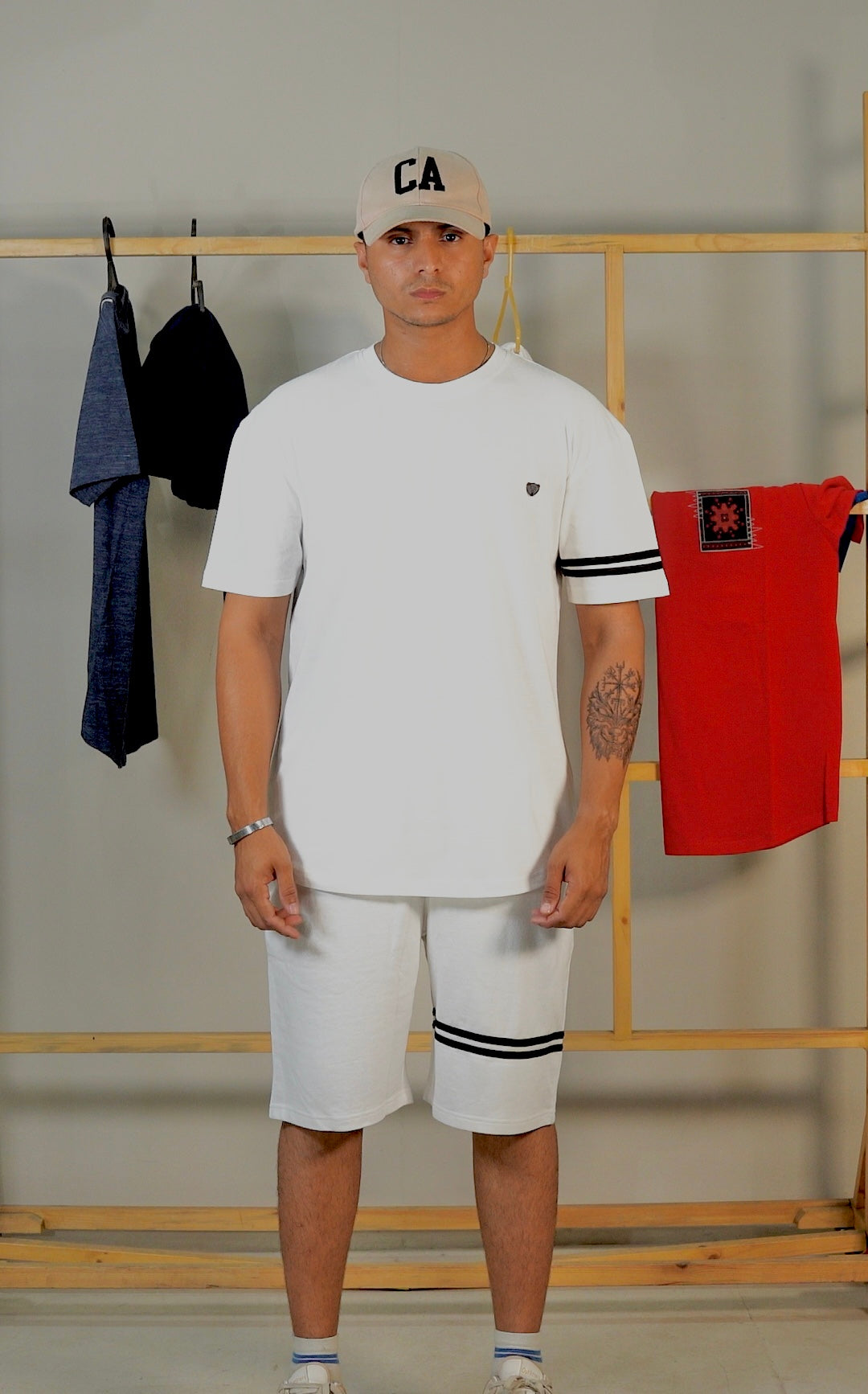 Men's Cord Set - Striped